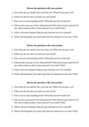 English Worksheet: Have smth done speaking