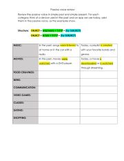 English Worksheet: Passive voice present and past