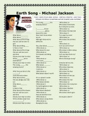 EARTH SONG-MICHAEL JACKSON