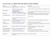 English Worksheet: Time Idioms