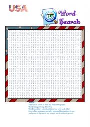 USA Word Search