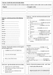 English worksheet: 3ms revision 