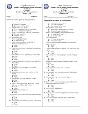 English Worksheet: MISSING IN SYDNEY