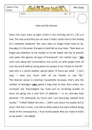 English Worksheet: End-Of-Term Test N2 9th form