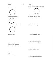 English Worksheet: Shapes Quiz