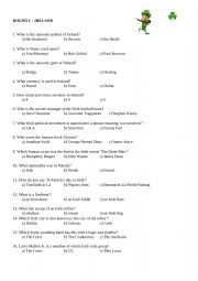 English Worksheet: IRELAND
