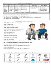 English Worksheet: Health problems