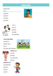 English Worksheet: QUESTIONS