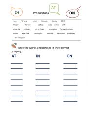 Prepositions