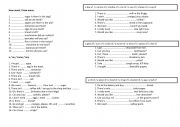 Countable and Uncountable Worksheet