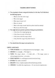 Song analysis step by step