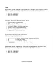 English Worksheet: The Social Network - worksheet