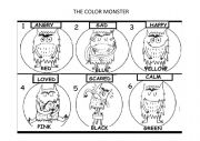 THE COLOR MONSTER