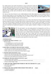 English Worksheet: Test