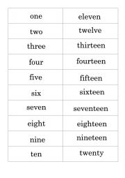 learning numbers