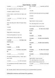 English Worksheet: Noun clause - indirect questions
