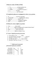 English Worksheet: Present, Future proche
