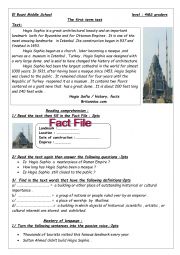 English Worksheet: test