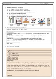 8th form review 3rd term technical school