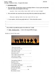 English worksheet: Wars 