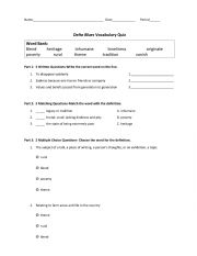 English Worksheet: Delta Blues Quiz