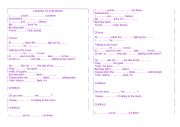 English Worksheet: Talking to the moon