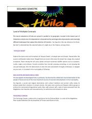 English Worksheet: Huila