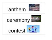 English Worksheet: Winter Olympics vocabulary WORD WALL