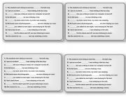 English Worksheet: WHILE VS WHEN 