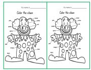 English Worksheet: color