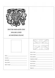 English Worksheet: PASSPORT ACTIVITY