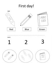 English Worksheet: Classroom Objects