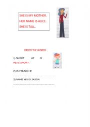 English Worksheet: Draw