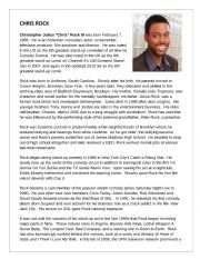 English Worksheet: Reading Comprehension Chris Rock