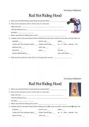 English Worksheet: Tex Avery Cartoon - Red Hot Riding Hood