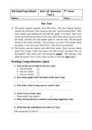 english test 2 