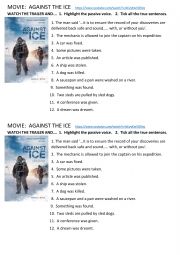 Move trailer: Against the ice   (Passive Voice) 