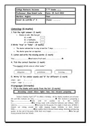 mid-term n:3 test