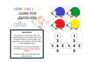 Counting 1 - 12 Game for Toddlers