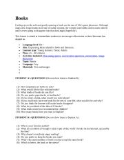 English Worksheet: Library