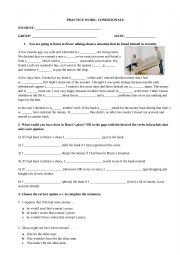 English Worksheet: CONDITIONAL 3