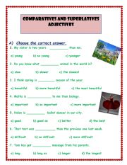 Comparatives and Superlatives Adjectives