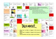 English Worksheet: Conditionals board game