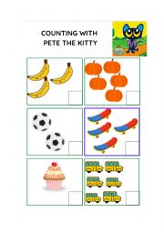 Counting with Pete the Kitty