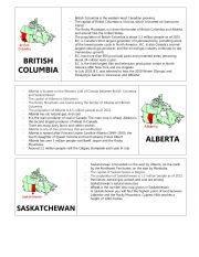 English Worksheet: Canadian Provinces and Territories - Information Gap