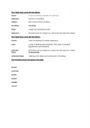 English Worksheet: Portmerion, the most bizzare Village in the UK
