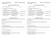 English worksheet: Report