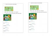 English Worksheet: Food