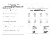 English Worksheet: Subject +passive verb+ infinitive