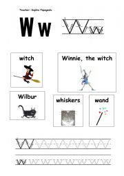 Winnie the Witch_Letter W